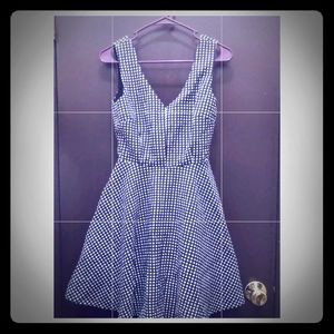 Polka dot backless dress NWOT